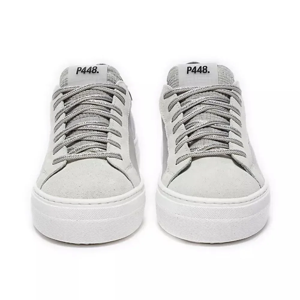 P448 Thea Low Top Leather Lace-Up Platform Sneakers Size EU 40 US 9.5 - Picture 4 of 11
